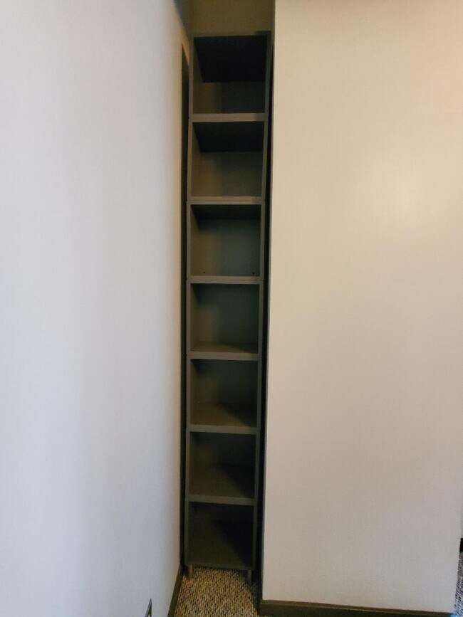 Storage space in bedroom - 500 S Clinton St