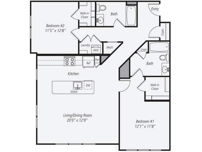 Floorplan - Avalon North Bergen