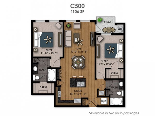 Floorplan - AMLI Riverfront Park