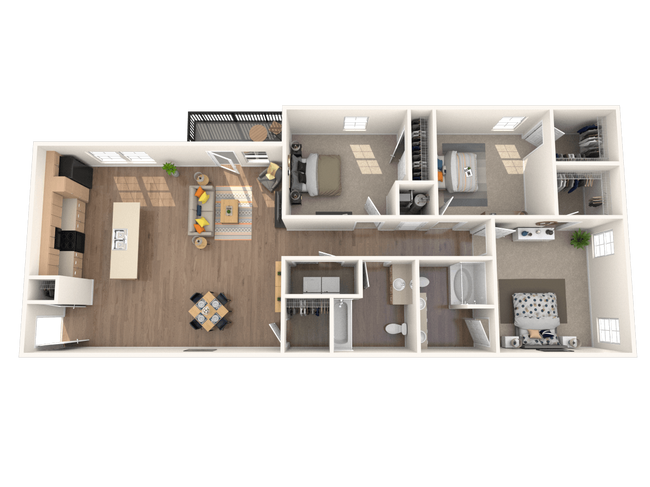 Floorplan - Mirador at Peachtree