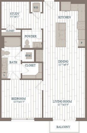 Floorplan - The Hudson