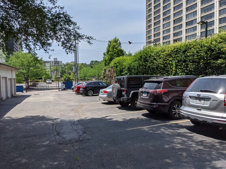 Gated parking area - 4496 Maryland Ave