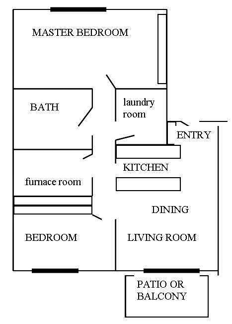 2 Bedroom - Vista Pointe Apartments