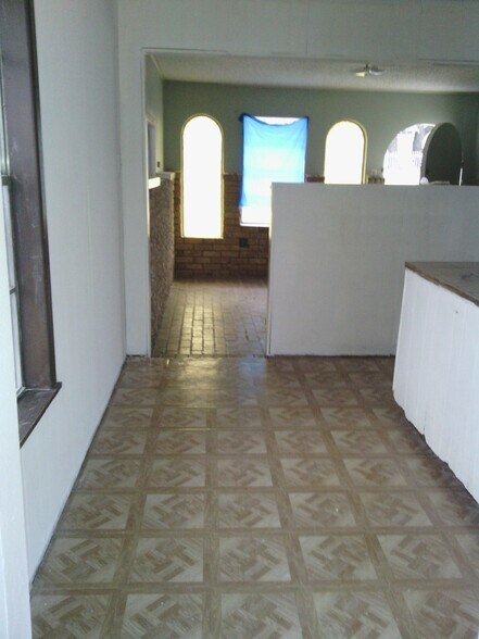 view from utility room-kitchen and living room - 2323 Hicks Ave