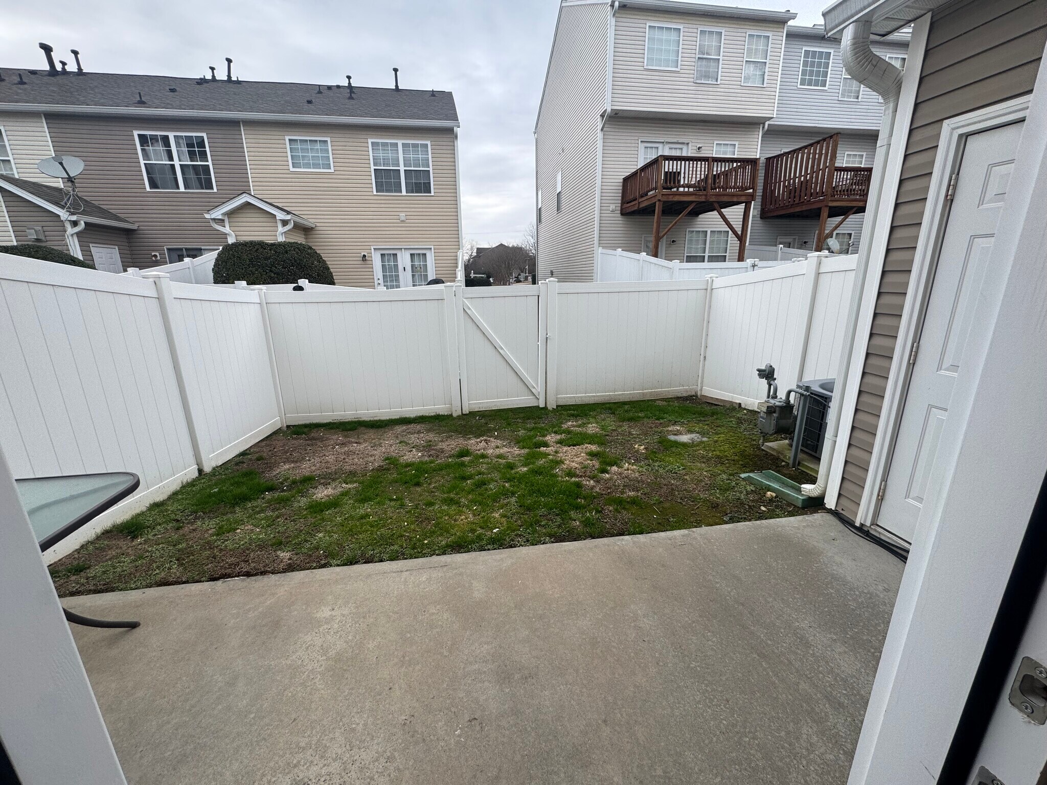 Fenced in yard and storage - 13373 Calloway Glen Dr