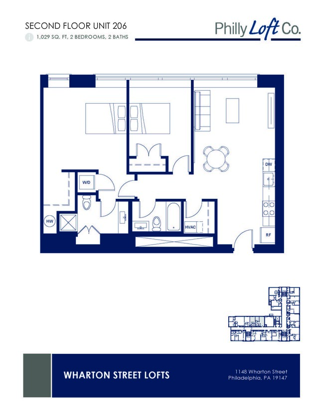 Floorplan - Wharton Street Lofts