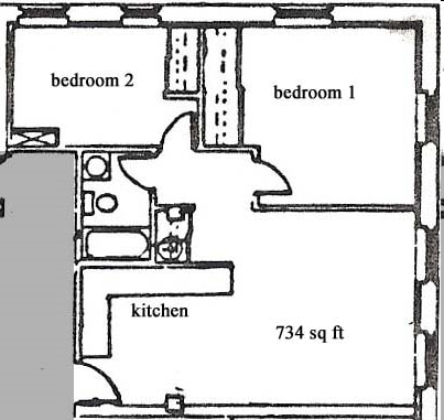 2BR/1BA - The Tuscany Apartments