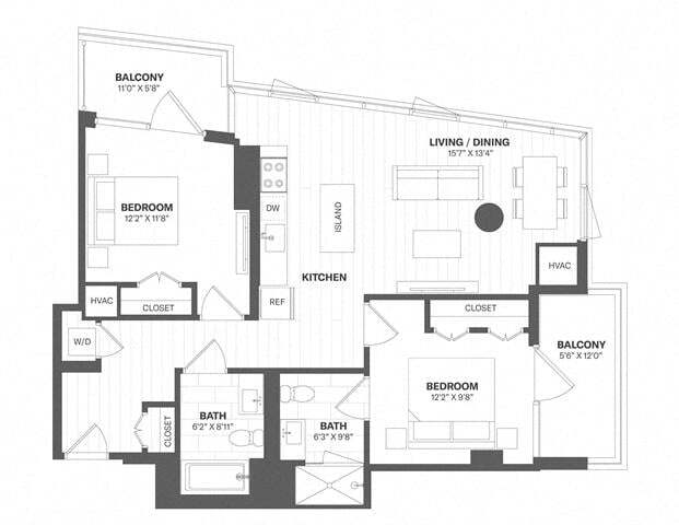 Floorplan - The Tides