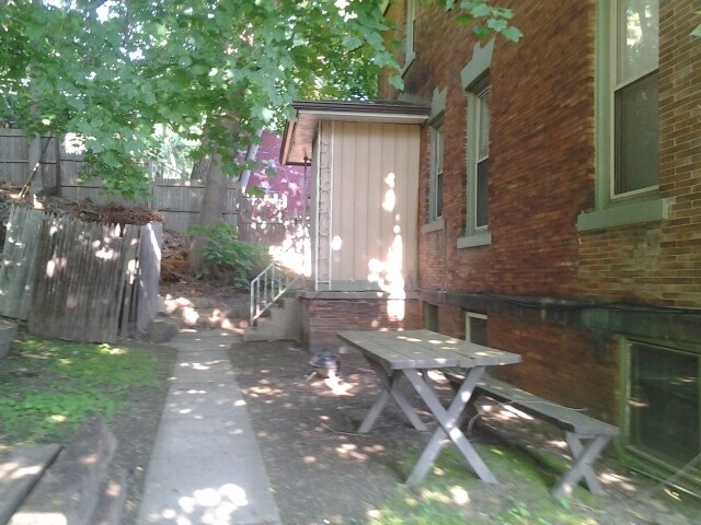 Private back yard - 5601 Wilkins Ave