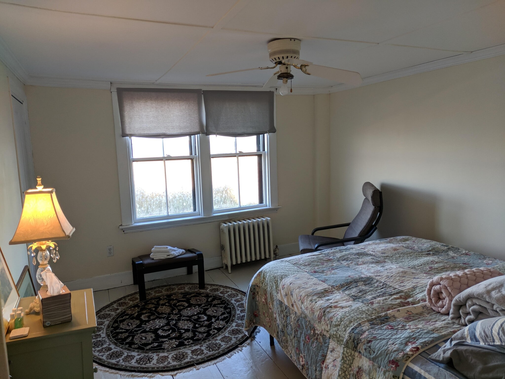 Bedroom facing harbor - 1 Ocean Ave
