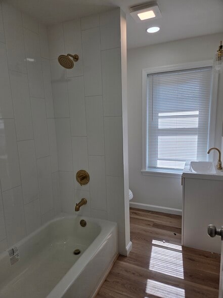 Newly renovated bathroom - 69 W 5th St