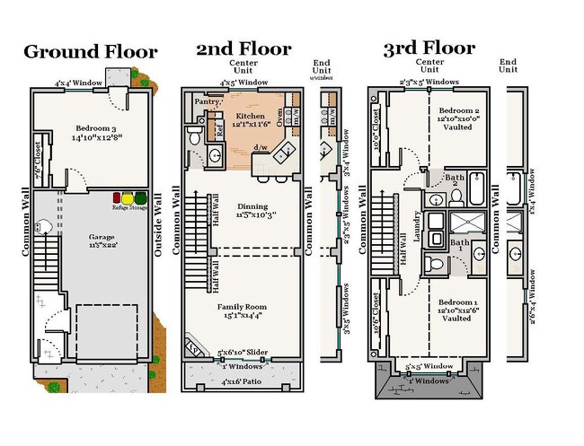 Building Photo - 3BDRM 2.5BTH Condo Duplex, Attached Garage...