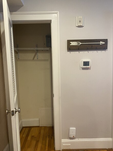 Living room closet - 1630 Monument Ave