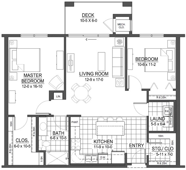 Floorplan - Village Cooperative of Shawnee