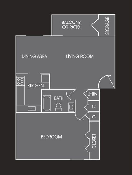 Floorplan - Pickwick Farms Apartments