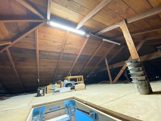 Massive attic storage space. - 3716 Claudine St