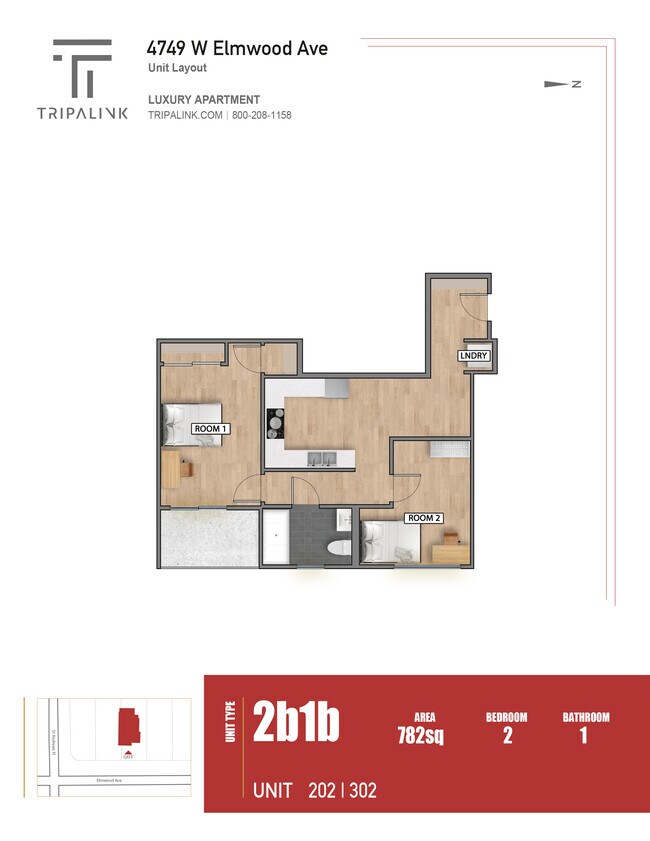 Floorplan - 4749 Elmwood