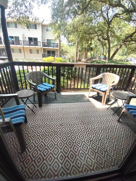 Deck off Gathering room - 1 Tanglewood Dr
