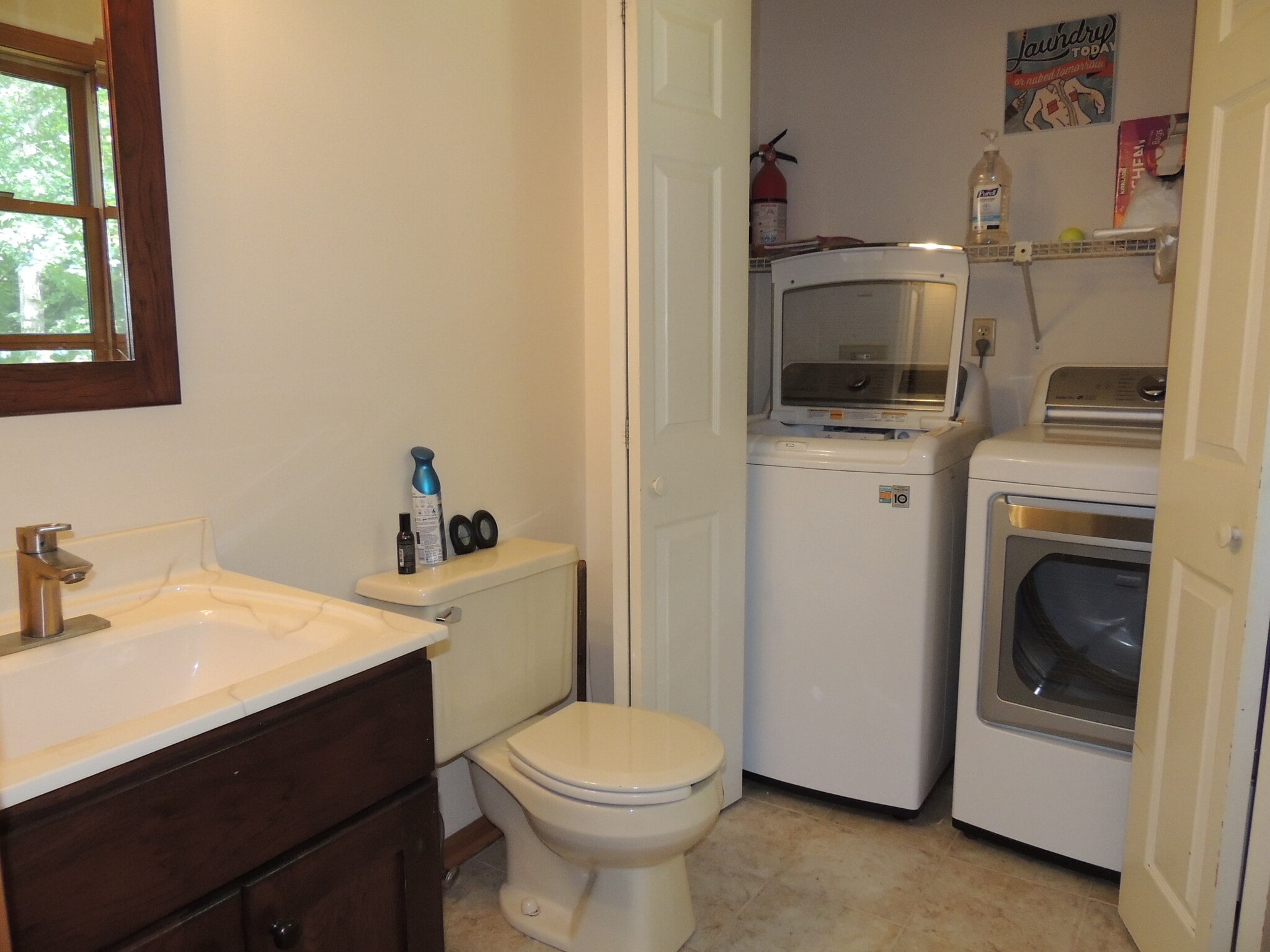 Main level laundry/powder room - 12 Cardinal Ln