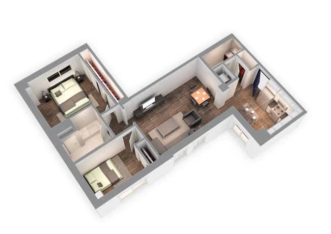 Floorplan - Park Heights by the Lake Apartments