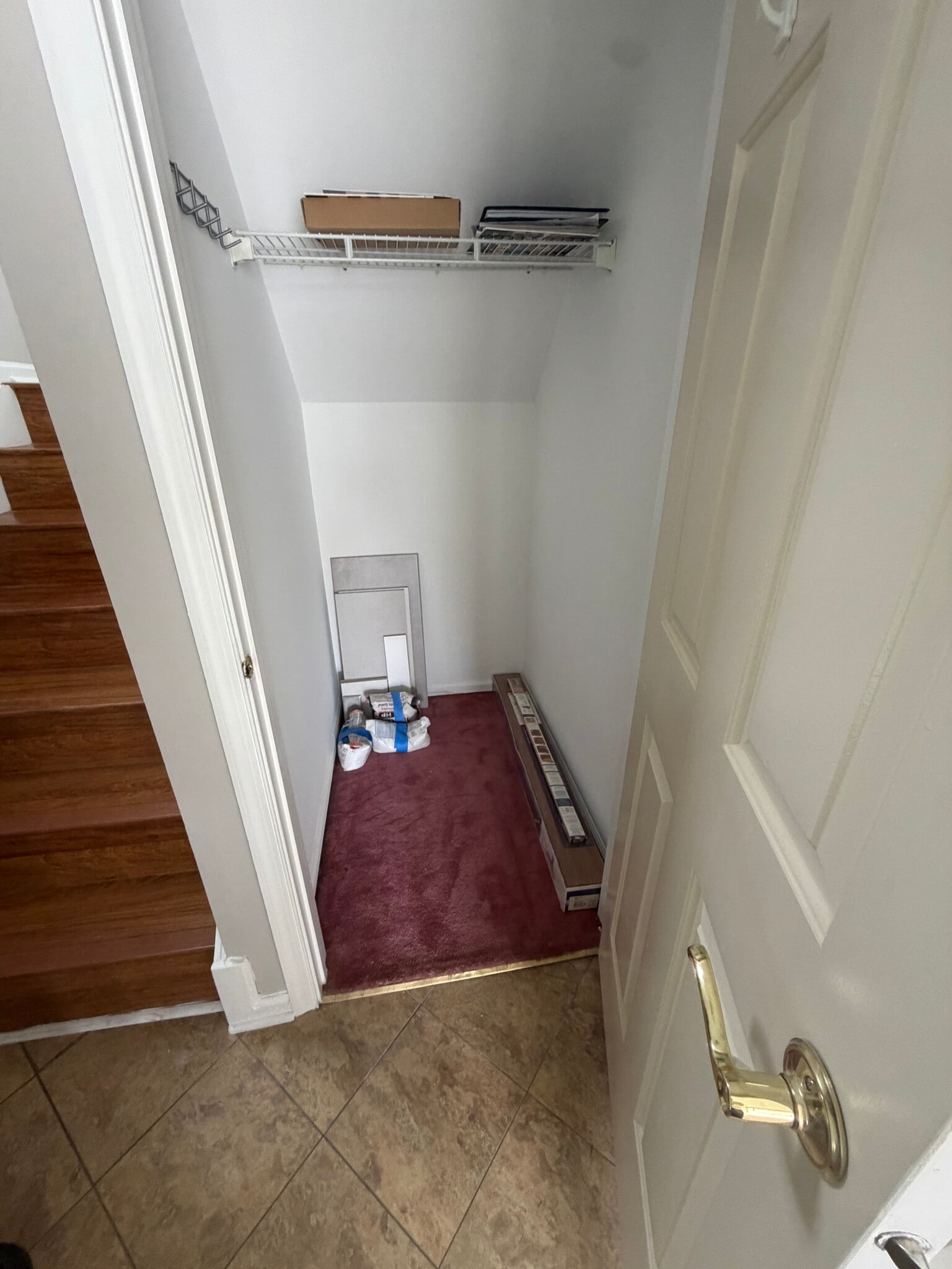 1st floor closet - 514 Cedar Hollow Dr