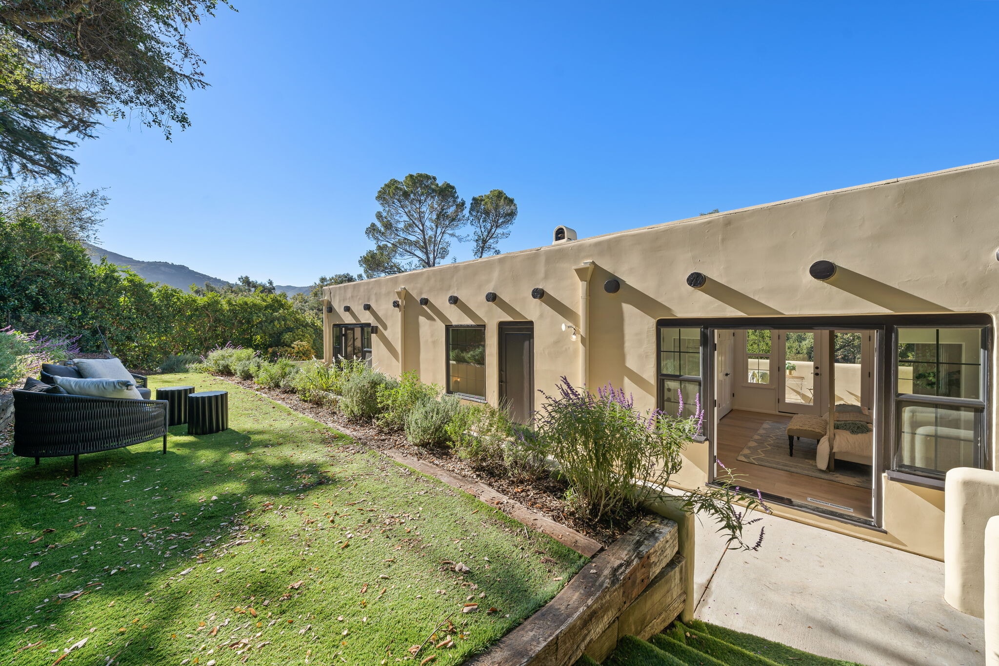 East upper yard to primary - 25648 Timpangos Dr