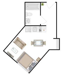 Floorplan - Minnie Flats