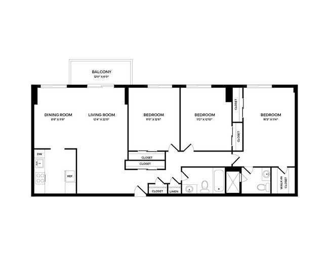 Floorplan - Plaza Towers