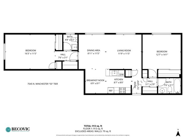Building Photo - 7545 N Winchester Ave