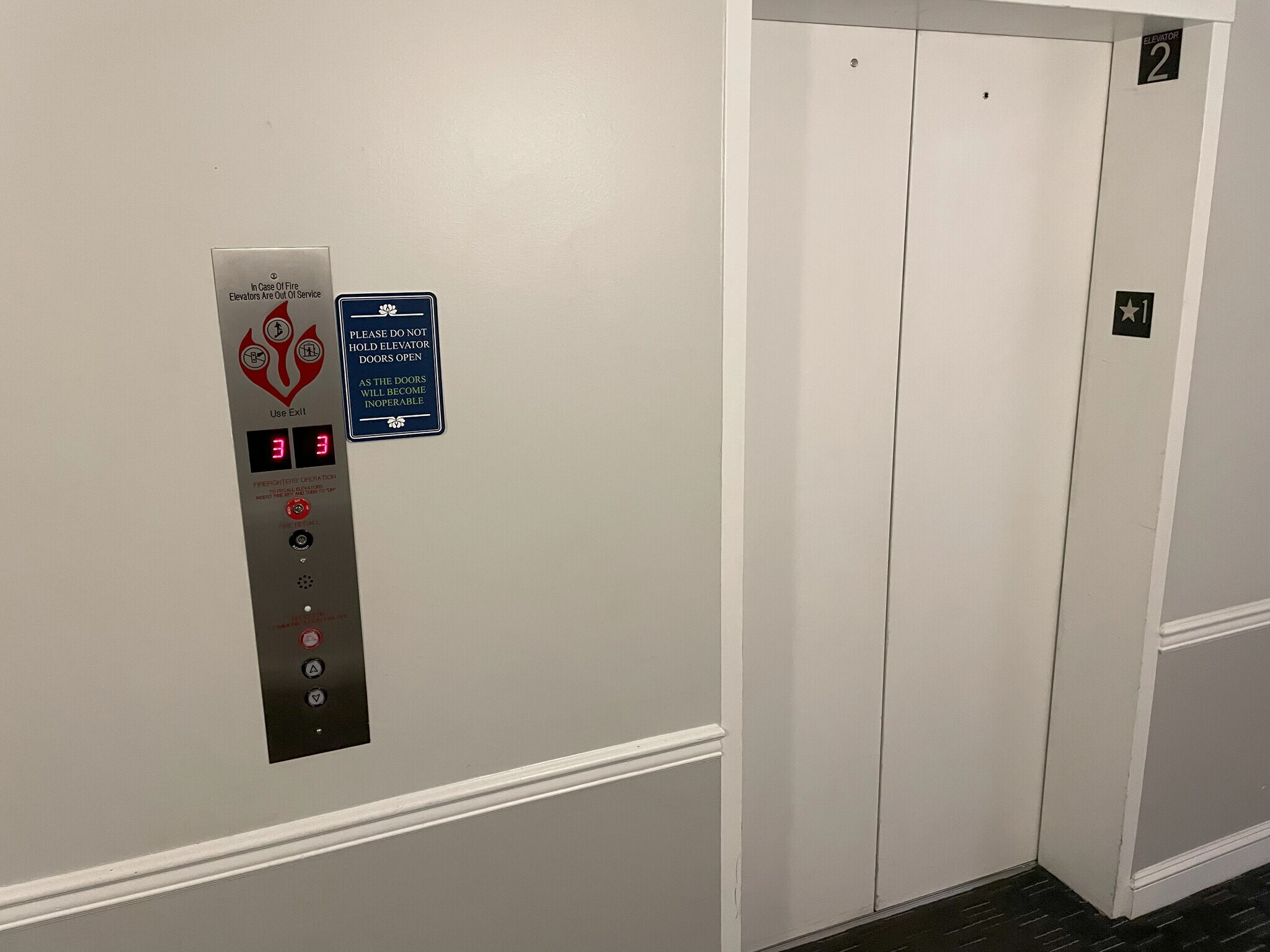 Elevator to Underground Parking/Mail/Storage - 5565 Seminary Rd