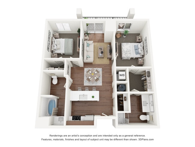 B2 2X2 Furnished - Pioneer Crossing