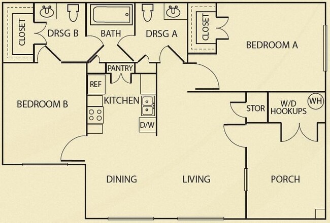 Floorplan - Gardens at Clearwater