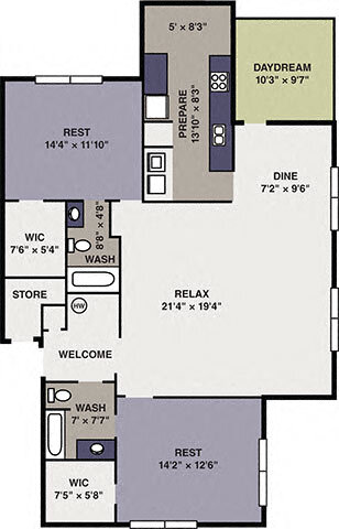 Floorplan - Avalon Peaks