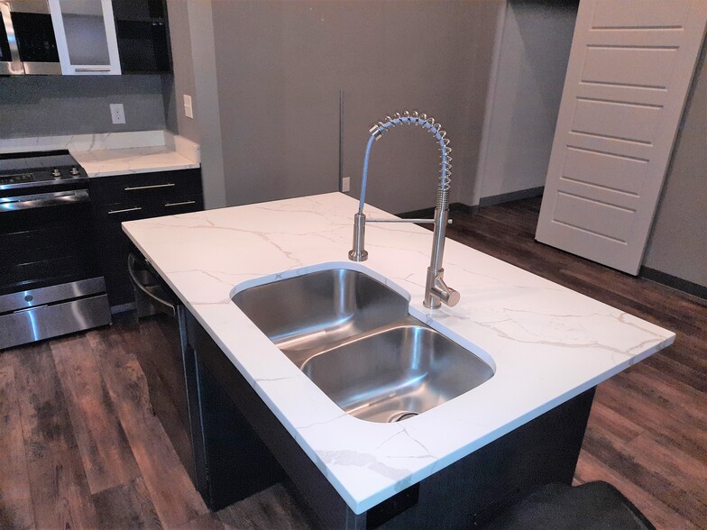 Quartz Counter Tops & Stainless Faucet - 905 9th Street