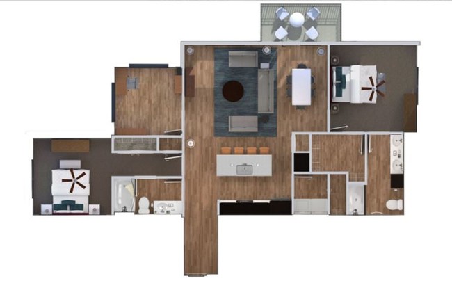 Floorplan - The Royale at CityPlace