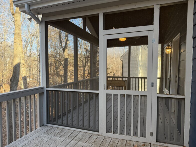 you can also GRILL or PLAY CORNHOLE on the GIANT open deck. This house has both! - 115 Waterfall Ct
