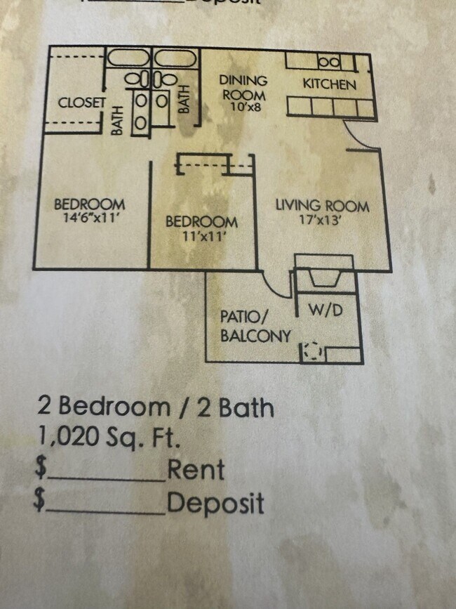 Floorplan - Arbors of Boerne Apartments