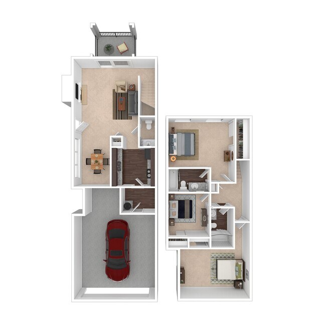3x25AR - Oak Renovated - Heritage Green