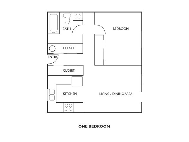 1BR/1BA - College Manor