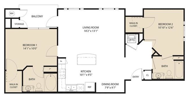 Floorplan - Costa Tarragona West
