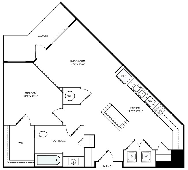 Floorplan - Moda at the Hill