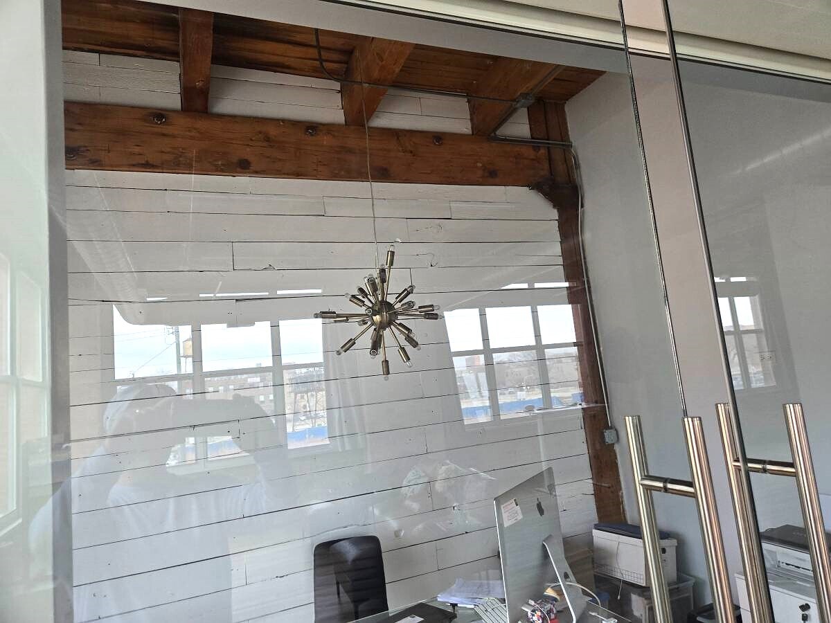 Sliding glass doors office or bedroom - 312 N May St