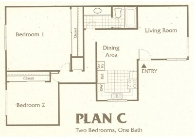 2x1 Plan C - Summit Pointe Apartments