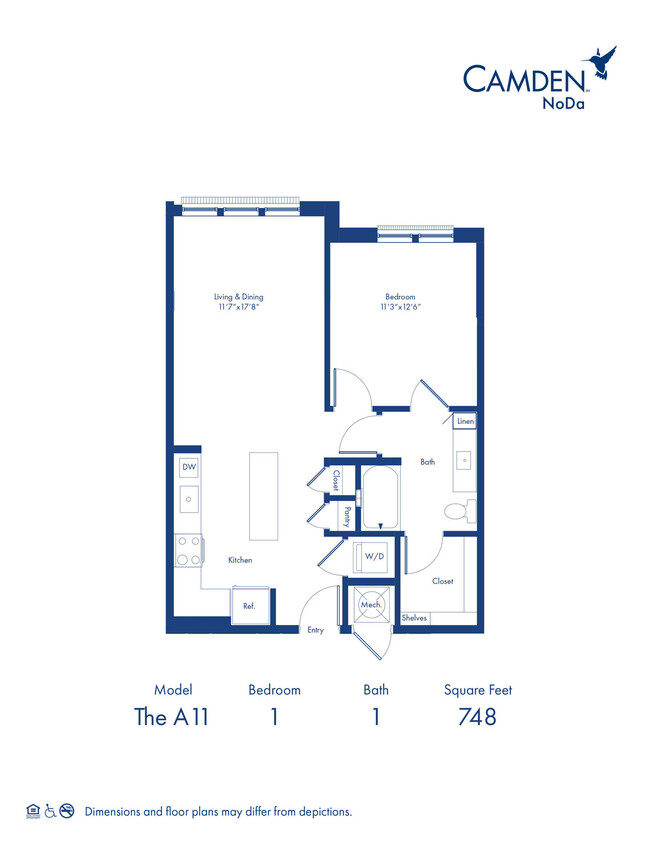 Floorplan - Camden NoDa