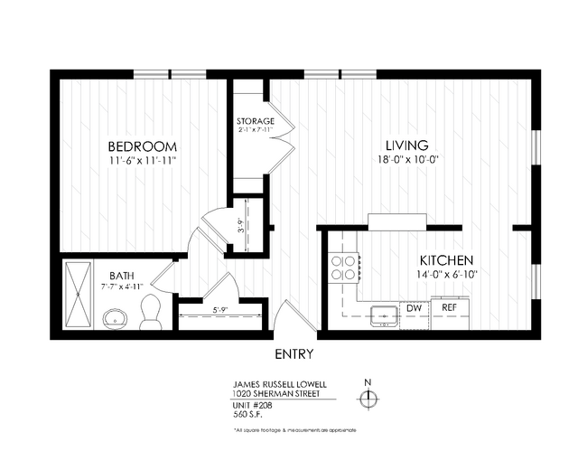 Floorplan - James Russell Lowell