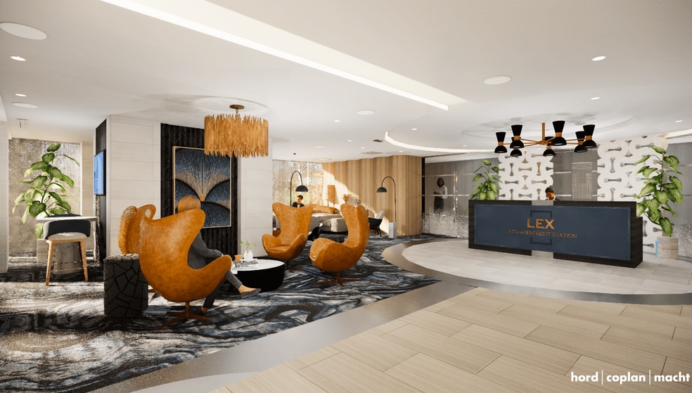 Lex lobby renovation - The Lex at Waterfront