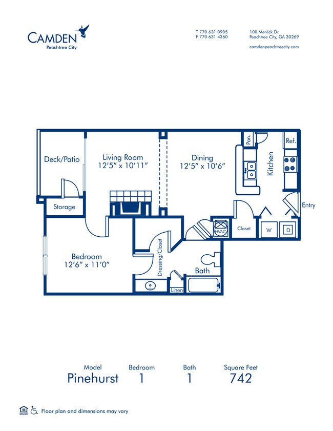 Floorplan - Camden Peachtree City