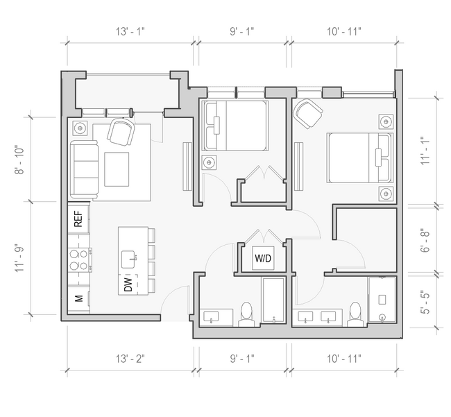 Floorplan - Boulder Commons