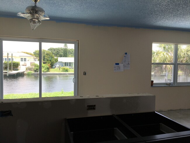 View of the water from kitchen - 312 14th St SW