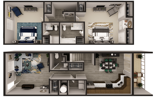 Floorplan - Brentlinger Townhomes
